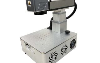 Mini small inteligent fiber laser marking machine