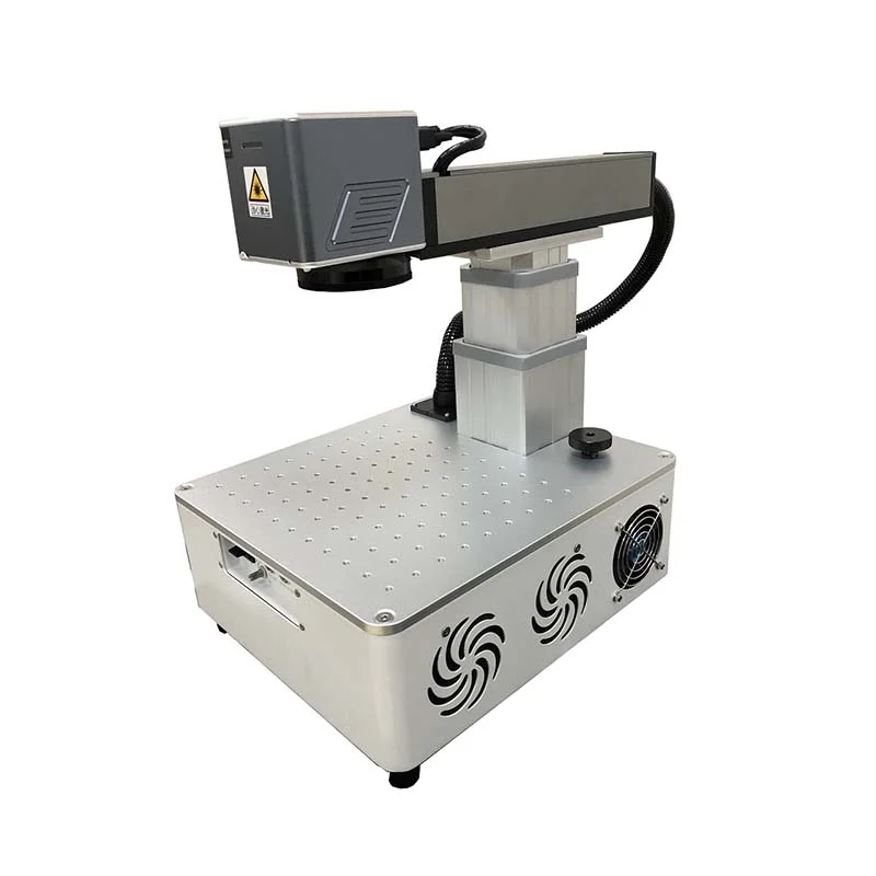 Mini small inteligent fiber laser marking machine